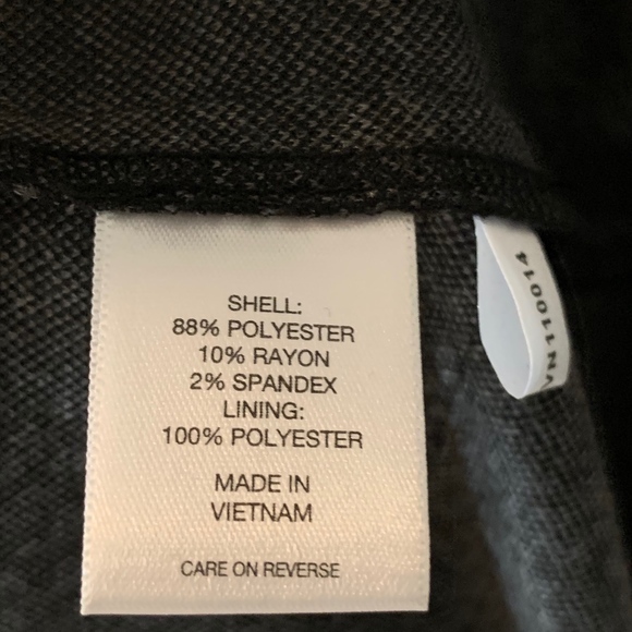 NY & COMPANY Dress Sheath Abstract Knit Retro Sleeveless Gray Black Medium - Picture 6 of 8